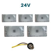 Kit 5 lanterna vigia cr ônibus busscar com chicole e lampada Kit 5 lanterna vigia cr ônibus busscar com chicole e lampada