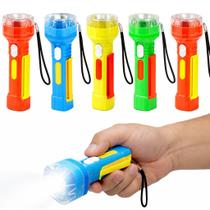 Kit 5 Lanternas LED Chaveiro Brinquedo Festa Infantil Lembrancinha p/ Sacola Surpresa Kit 5 Lanternas LED Chaveiro Brinquedo Festa Infantil Lembrancinha p/ Sacola Surpresa