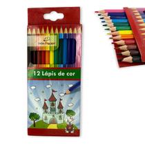 Kit 5 Lápis de cor 12 cores - Wincy