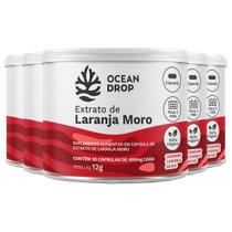 Kit 5 Laranja Moro Ocean Drop Vegana 30 Cápsulas