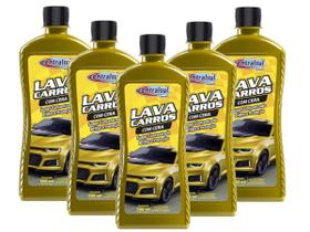 Kit 5 lava carro com cera 500ml super concentrado centralsul Kit 5 lava carro com cera 500ml super concentrado centralsul