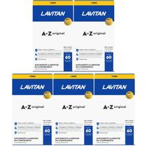 Kit 5 Lavitan Az Original com 60 Comprimidos