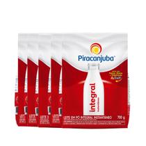 Kit 5 Leite Em Pó Integral Instantâneo 700g