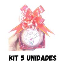 Kit 5 Lembrancinha Presente Dia Mães Mulher Natal Professora Kit 5 Lembrancinha Presente Dia Mães Mulher Natal Professora