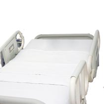 Kit 5 Lençol Hospitalar Clinica Hotel Pousada Maca Cama Profissional Licitação Percal 200 fios 100%algodão