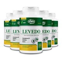 Kit 5 Levedo de Cerveja Complexo B 400 Comprimidos