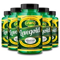 Kit 5 Levegold Unilife 450 Comprimidos 450mg