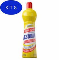 Kit 5 Limpa Fornos E Microondas Azulim 500Ml