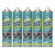 Kit 5 Limpa Tênis Super Dom 150ml/95g Kit 5 Limpa Tênis Super Dom 150ml/95g