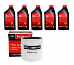 Kit 5 Litros 5w20 Motorcraft Filtro Oleo