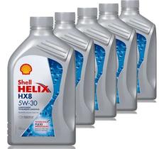Kit 5 Litros De Oleo Motor Shell Hx8 5w30 Api Sp Ilsac Gf6a Kit 5 Litros De Oleo Motor Shell Hx8 5w30 Api Sp Ilsac Gf6a