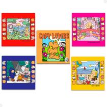 Kit 5 Livrinhos de Colorir Capy Lovers tipo Bobbie Goods Kit 5 Livrinhos de Colorir Capy Lovers tipo Bobbie Goods