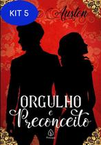 Kit 5 Livro Orgulho E Preconceito