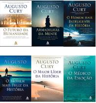 KIT 5 LIVROS AUGUSTO O HOMEM MAIS FELIZ DA HISTORIA -