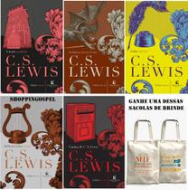 Kit 5 Livros C S Lewis Capa Dura + Brinde