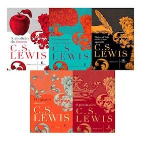 Kit 5 Livros Capa Dura C. S. Lewis. Cs Lewis. Português. Harpercollins Brasil - HarperCollins Publishers