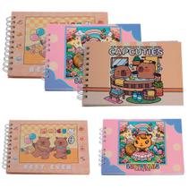 Kit 5 Livros De Colorir Capa Dura Antiestresse 50 Folhas