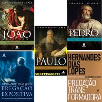 Kit 5 Livros Hernandes Dias Lopes Pedro + Paulo E Mais