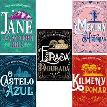 Kit 5 Livros Lucy Maud Montgomey A estrada dourada + A Menina das Histórias + Jane de Lantern Hill + O Castelo Azul +