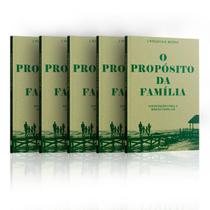 Kit 5 Livros - O Propósito da familia - J. Wesley & R. Baxter