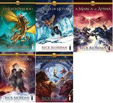 Kit 5 Livros Os Herois Do Olimpo Rick Riordan