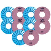 Kit 5 Lixas Superflex Diamantada Para Nivelamento De Mármore