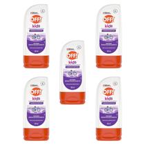 Kit 5 Loção Repelente Off! Kids Embalagem Econômica 200Ml Kit 5 Loção Repelente Off! Kids Embalagem Econômica 200Ml