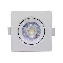 Kit 5 Luminária Led Spot Quadrada 5W 6500K Led Iluminação Kit 5 Luminária Led Spot Quadrada 5W 6500K Led Iluminação