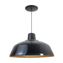 Kit 5 Luminária Pendente Retro 34cm Interior Cobre Fiação 110/220v Kit 5 Luminária Pendente Retro 34cm Interior Cobre Fiação 110/220v