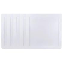 Kit 5 Luminária Plafon Led Quadrado Embutir 24W 3000K - Noll