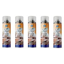 Kit 5 lustra moveis limpa perfuma e dá brilho spray zip 300ml my place