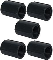 Kit 5 luva preta roscavel 3/4" masster Kit 5 luva preta roscavel 3/4" masster