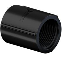 Kit 5 Luva Roscável Para Eletrodutos Pesado PVC Preto Instalações Elétricas De 1 Polegada 32mm Tigre