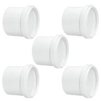 Kit 5 luva simples esgoto 100mm plastubos Kit 5 luva simples esgoto 100mm plastubos