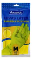 kit 5 Luvas Latex Multiuso par Amarela Tamanhos Bompack kit 5 Luvas Latex Multiuso par Amarela Tamanhos Bompack