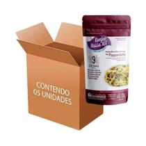 Kit 5 Macarrão Pappardele Zero Carboidrato Massa 270g Konjac