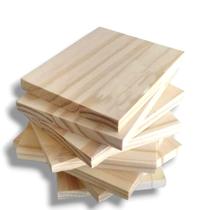 Kit 5 Madeiras Pinus Tábua 20x19 Placa Artesanato