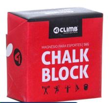 KIT 5 Magnésio Bloco Carbonato De Magnésio Chalk Block 56g Cross Training Calistenia 4Climb