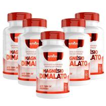 Kit 5 Magnésio Dimalato 60 Cápsulas Kit 5 Magnésio Dimalato 60 Cápsulas