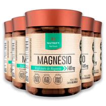 Kit 5 Magnésio Nutrify 60 Cápsulas