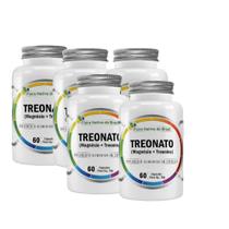 Kit 5 Magnésio Treonato Magnésio+Treonina 5x60 caps Flora Nativa Kit 5 Magnésio Treonato Magnésio+Treonina 5x60 caps Flora Nativa