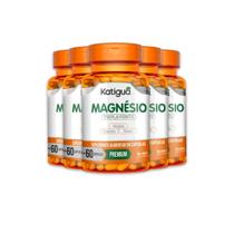 Kit 5 Magnésio Tripla Fonte Katiguá 500mg 60 Cápsulas Kit 5 Magnésio Tripla Fonte Katiguá 500mg 60 Cápsulas