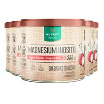 Kit 5 Magnesium Inositol Nutrify 350g Chá Branco com Lichia Kit 5 Magnesium Inositol Nutrify 350g Chá Branco com Lichia