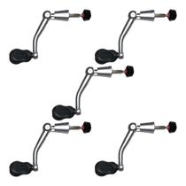 kit 5 Manivela Bracinho Cabo Universal Molinete - Lamazon