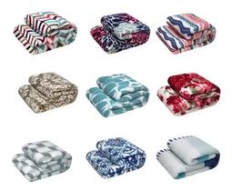 Kit 5 Mantas Soft Cobertor Casal Estampas Sortidas - Armazém
