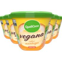 Kit 5 Manteiga De Coco Vegana Com Sal 200g - QualiCoco