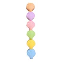 Kit 5 Marca Texto Concha Fofo Papelaria Criativa - Sunshine