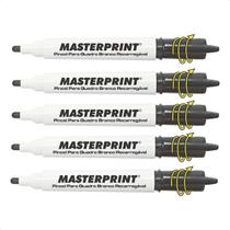 Kit 5 Marcador Caneta Pincel Quadro Branco Lousa Kit 5 Marcador Caneta Pincel Quadro Branco Lousa