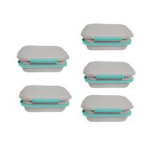 Kit 5 Marmiteiras P/ Marmiquent Light Bege Izumi