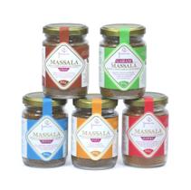 kit 5 massalas yamuna - 80gramas cada um
